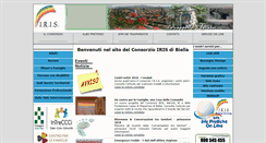 Desktop Screenshot of consorzioiris.net