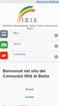 Mobile Screenshot of consorzioiris.net